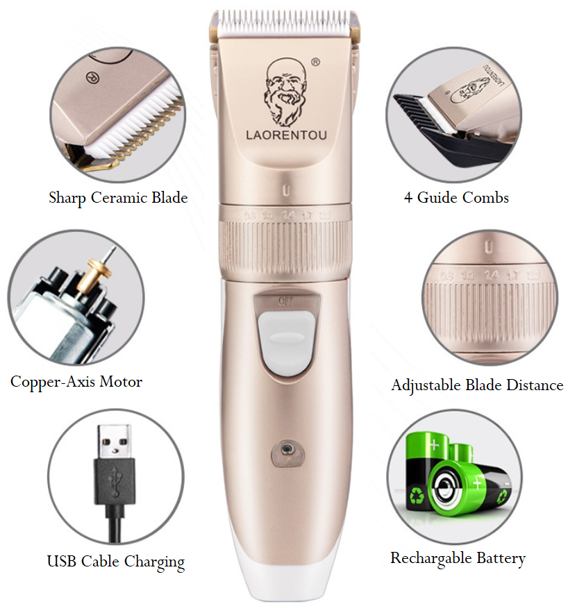 A49USB háztartási hajvágó